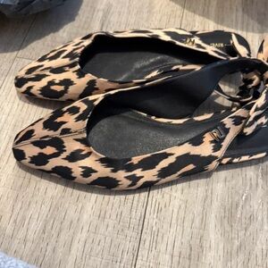 River Island Animal Print Loafers